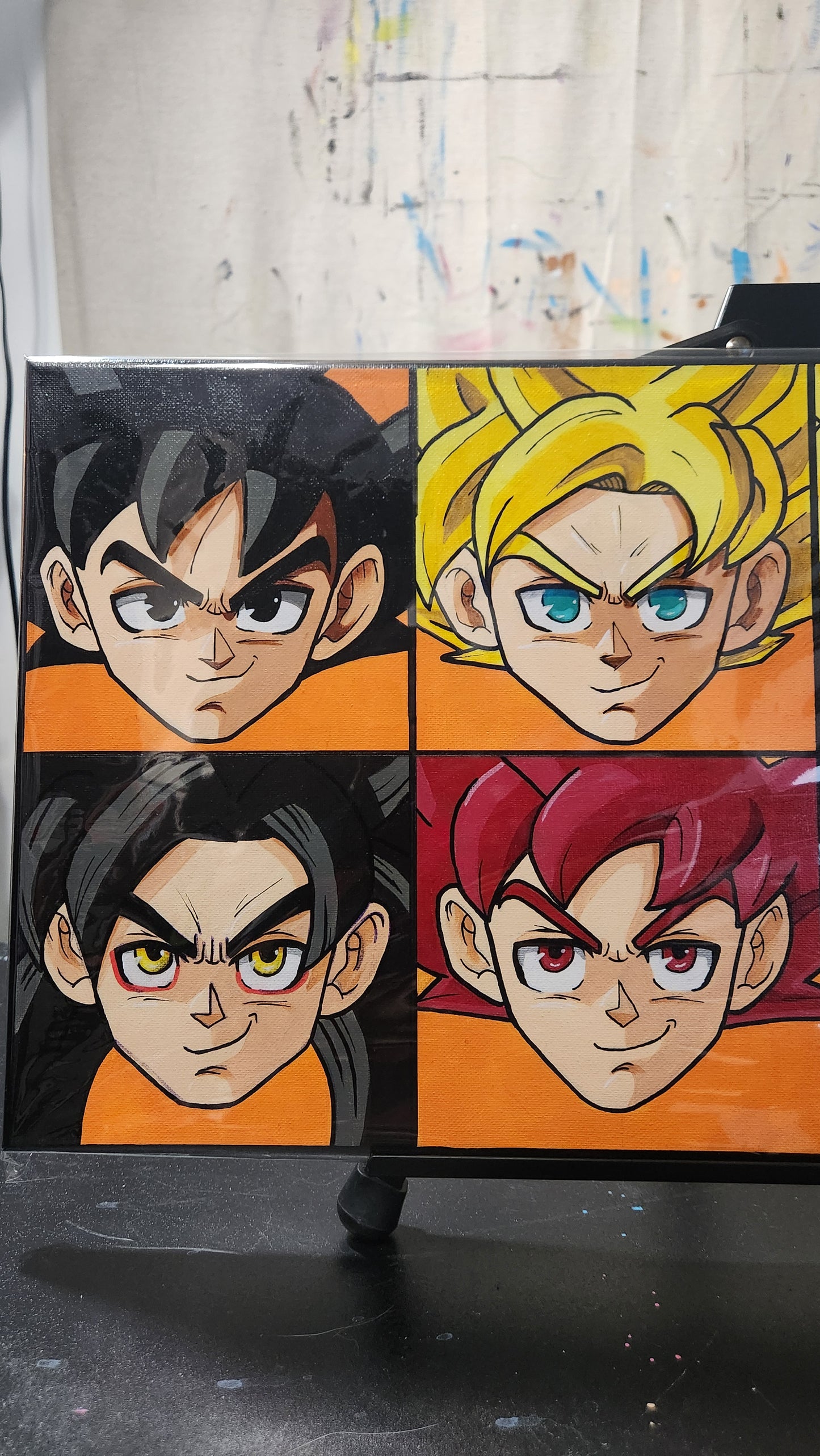 Goku Transformations (Painting)