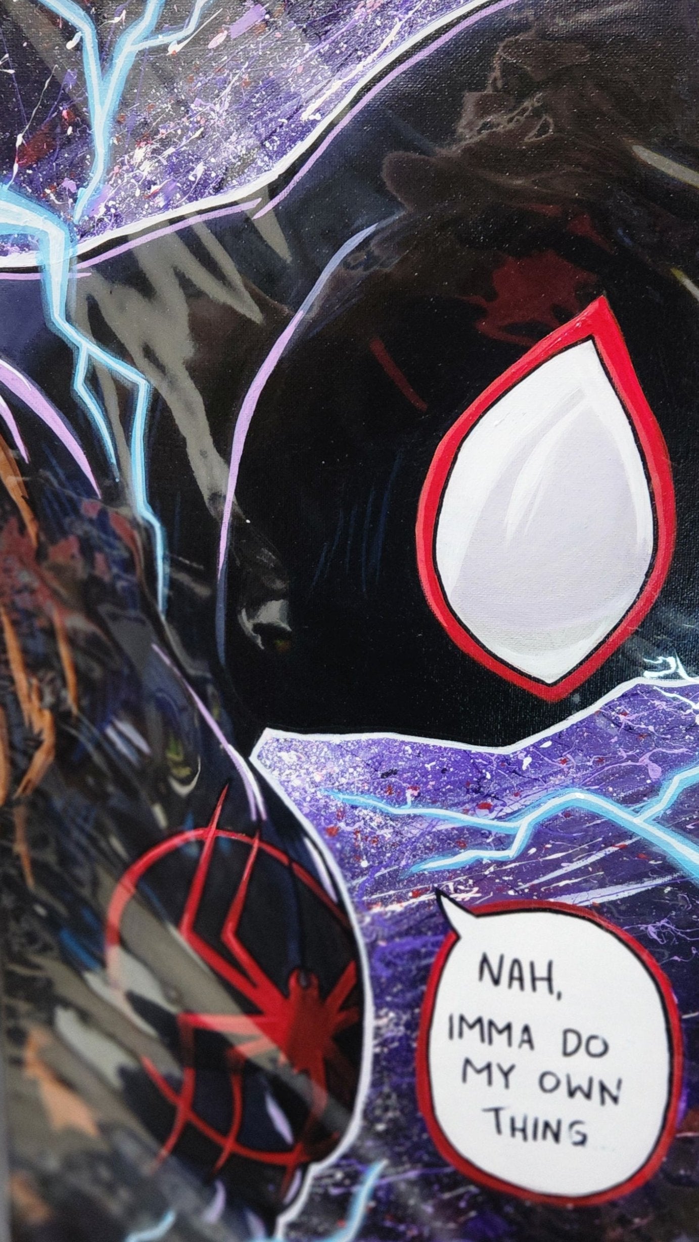 Miles Morales - My Own Thing (Painting)