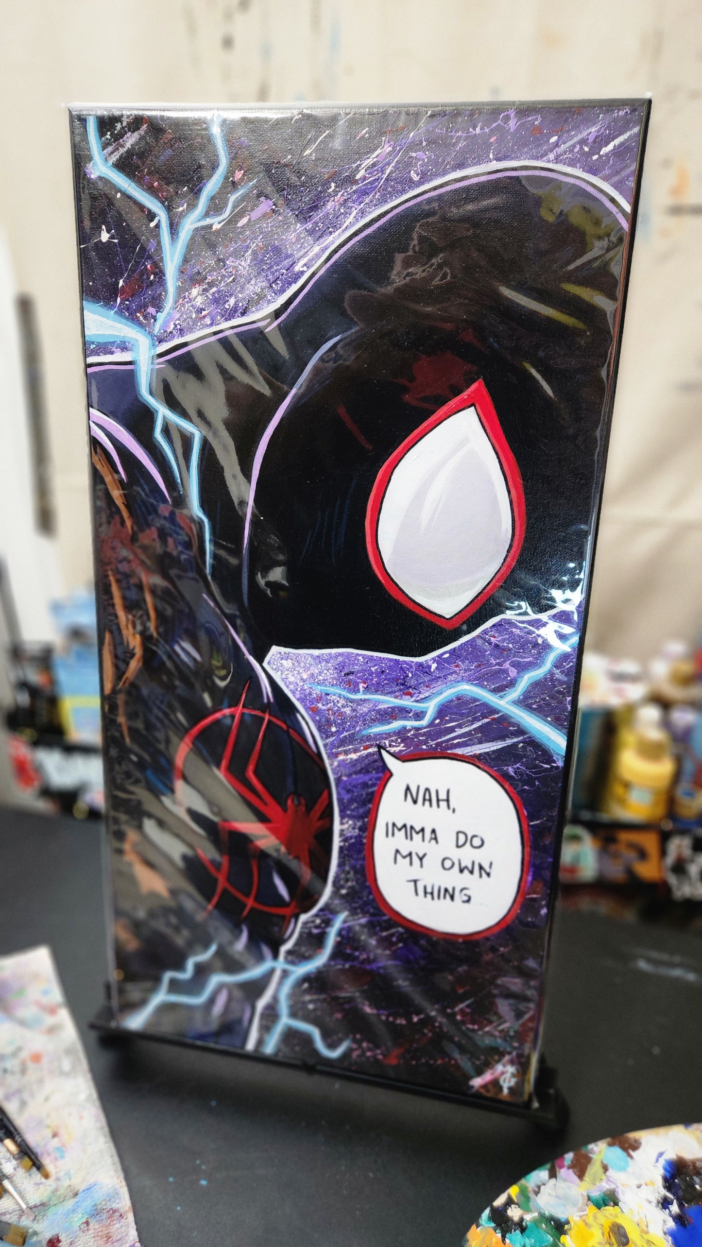Miles Morales - My Own Thing (Painting)