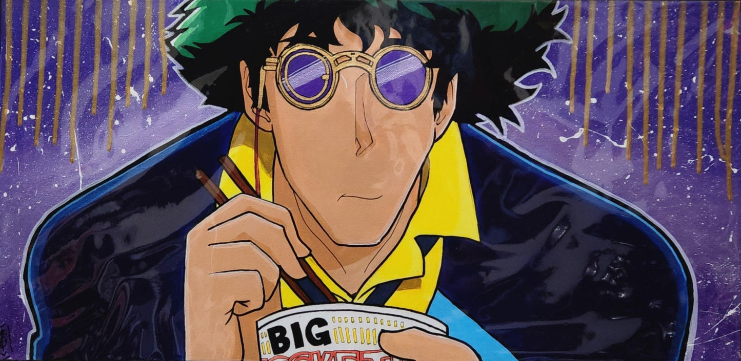 Spike Spiegel - Noodles Again? (Painting)