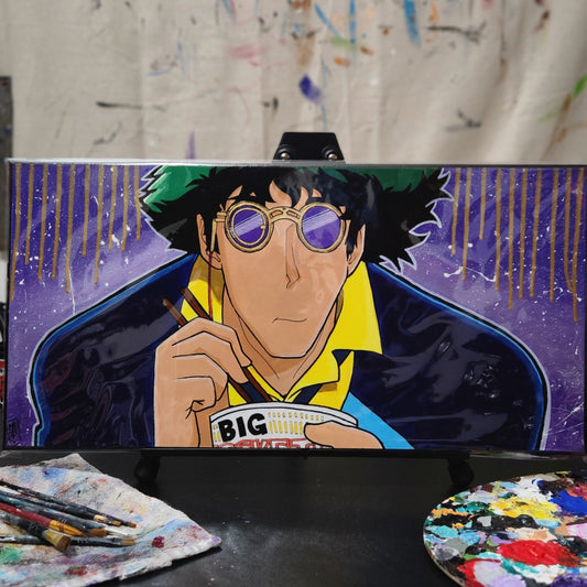 Spike Spiegel - Noodles Again? (Painting)
