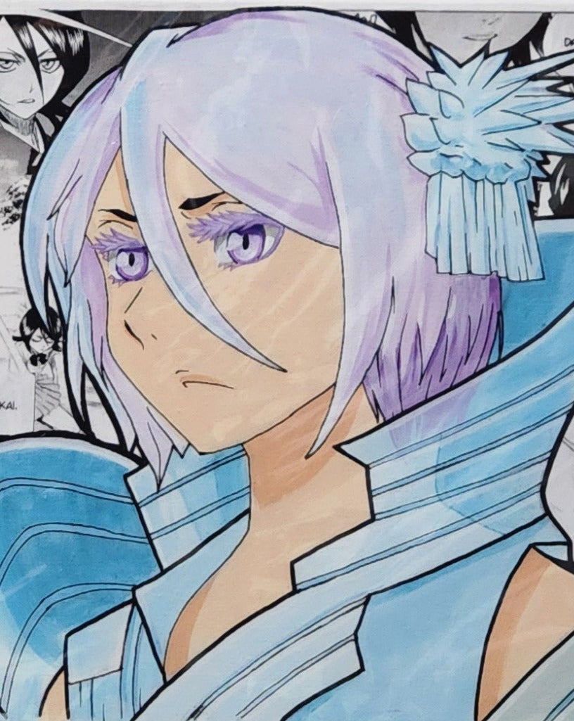 Rukia | Collage Art (Painting)