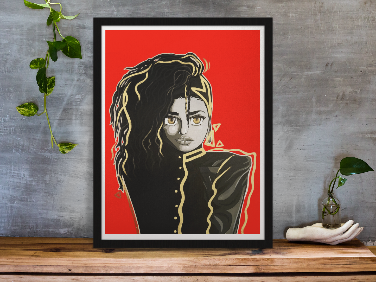 Ms. Jackson (unframed Paper Print)